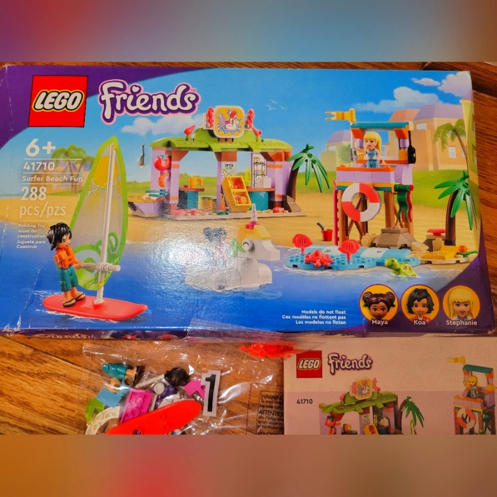 Lego Friends Surfer beach fun set 41710